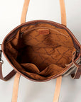American Darling ADBG533 Tote Hair On Genuine Leather Women Bag Western Handbag Purse
