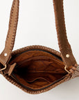 American Darling Cross Body Hand Tooled Genuine Leather women bag western handbag purse