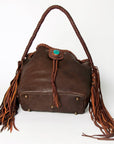 American Darling Bucket Genuine Leather Women Bag Western Handbag Purse