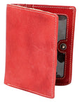 Never Mind Nmbgm128C Card-Holder Vintage Handmade Genuine Cowhide Leather Women Bag Western Handbag Purse