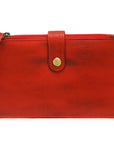 Never Mind Nmbgm129C Wallet Vintage Handmade Genuine Cowhide Leather Women Bag Western Handbag Purse
