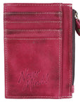 Never Mind Nmbgm130C Wallet Vintage Handmade Genuine Cowhide Leather Women Bag Western Handbag Purse