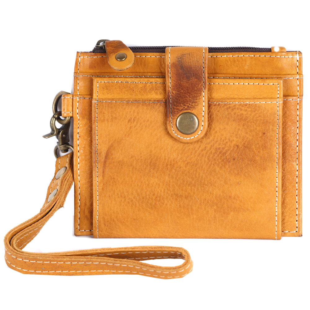 Never Mind Nmbgm133A Wallet Vintage Handmade Genuine Cowhide Leather Women Bag Western Handbag Purse