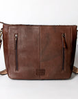American Darling Messenger Saddle Blanket Genuine Leather Women Bag Western Handbag Purse