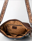 American Darling Messenger Saddle Blanket Genuine Leather Women Bag Western Handbag Purse