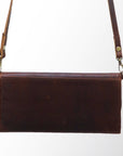 American Darling Wallet Hair on Full Grain Genuine Leather Western Women Bag | Handbag Purse Travel Clutch