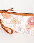 American Darling Wristlet Genuine Leather Women Bag W. Handbag Purse –
