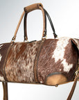 American Darling Duffel Hair On Genuine Leather Women Bag Western Handbag Purse| | Duffle Weekend