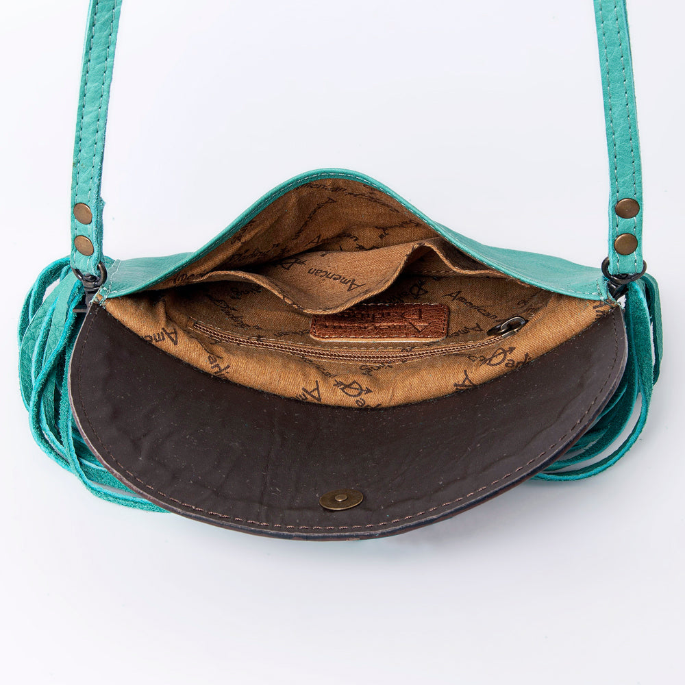 ADBG924A American Darling Hand Tooled Genuine Leather Women Bag Western Handbag Purse