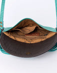 ADBG924A American Darling Hand Tooled Genuine Leather Women Bag Western Handbag Purse