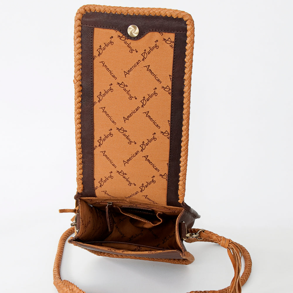 American Darling ADBGD135A Crossbody I Genuine Leather Women Bag Western Handbag Purse