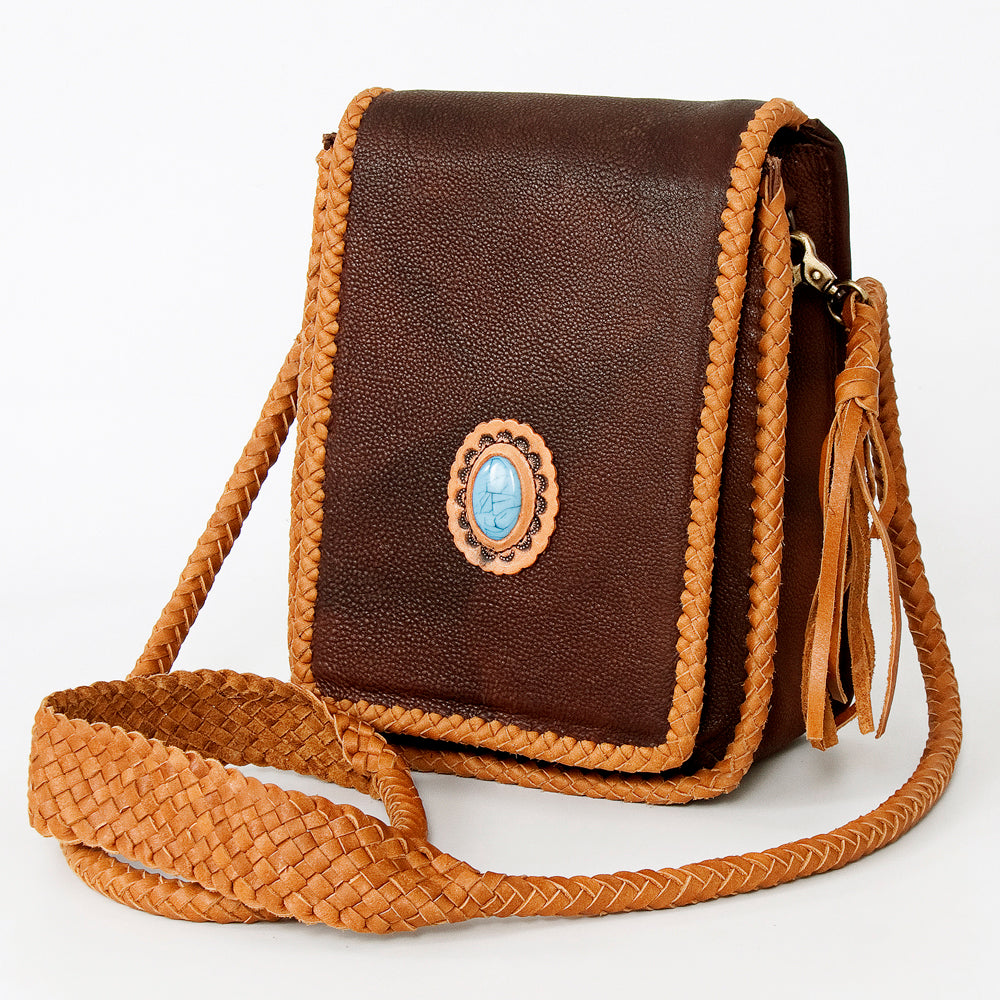 American Darling ADBGD135A Crossbody I Genuine Leather Women Bag Western Handbag Purse