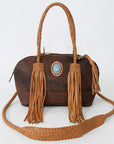 American Darling ADBGD144A Tote Genuine Leather Women Bag Western Handbag Purse