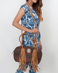 American Darling ADBGD144A Tote Genuine Leather Women Bag Western Handbag Purse