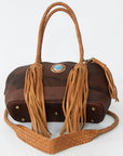 American Darling ADBGD144A Tote Genuine Leather Women Bag Western Handbag Purse