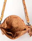 American Darling Signature Crossbody Hand Tooled Saddle Blanket Genuine Leather Women Bag Western Handbag Purse