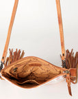 American Darling Crossbody Hair On Genuine Leather women bag western handbag purse