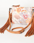American Darling Crossbody Hair On Genuine Leather women bag western handbag purse