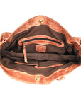 Never Mind Nmbgm125A Tote Vintage Handmade Genuine Cowhide Leather Women Bag Western Handbag Purse