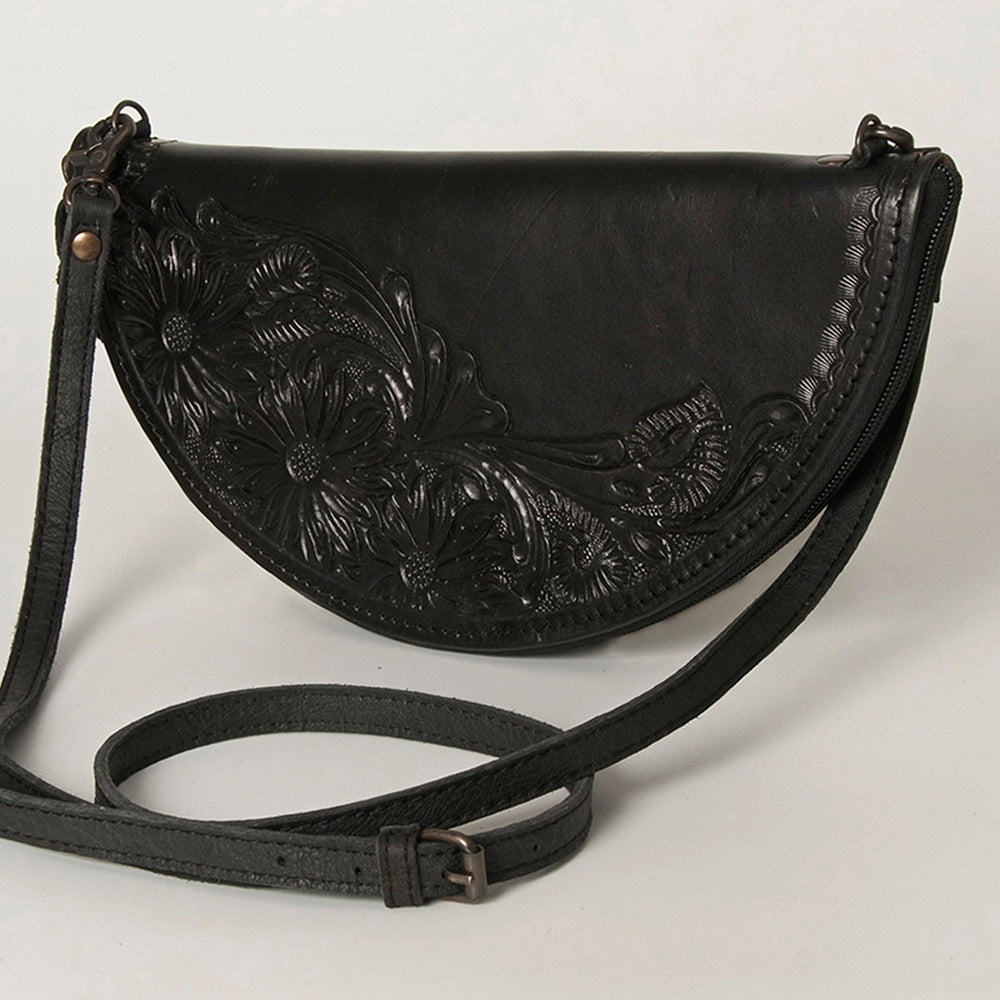 American Darling Taco Hand Tooled Genuine Leather Women Bag Western Handbag Purse