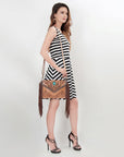 American Darling Cross Body I Hand Tooled Genuine Leather Women Bag Western Handbag Purse