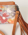 American Darling Women's Small Crossbody Bag Western Hair-On Genuine Leather Handbag