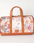 American Darling Women's Duffle Bag Western Hair-On Genuine Leather Handbag