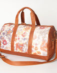 American Darling Women's Duffle Bag Western Hair-On Genuine Leather Handbag