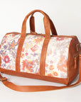 American Darling Women's Duffel Bag Western Hair On Genuine Leather Handbag and Ladies Purse