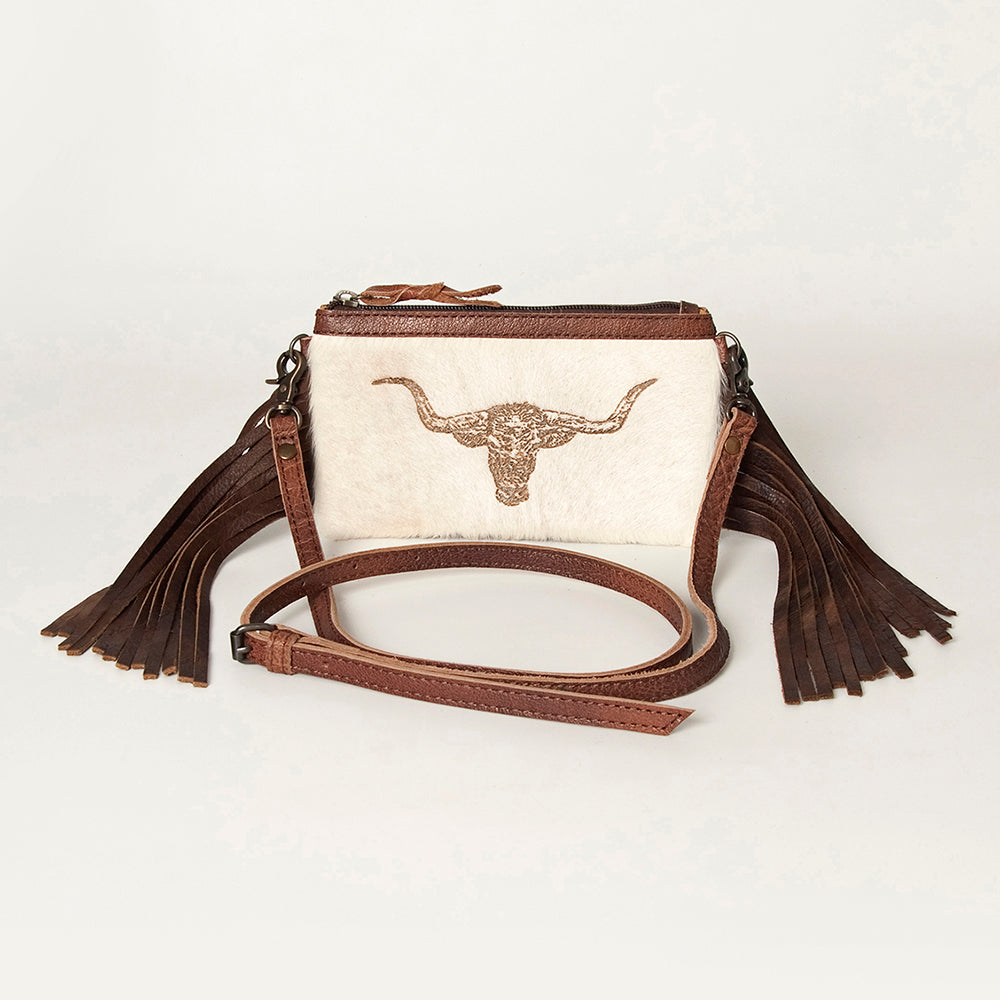American Darling Small Crossbody Hair On Genuine Leather Women Bag Western Handbag Purse