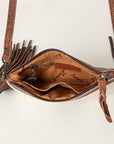 American Darling Small Crossbody Hair On Genuine Leather Women Bag Western Handbag Purse