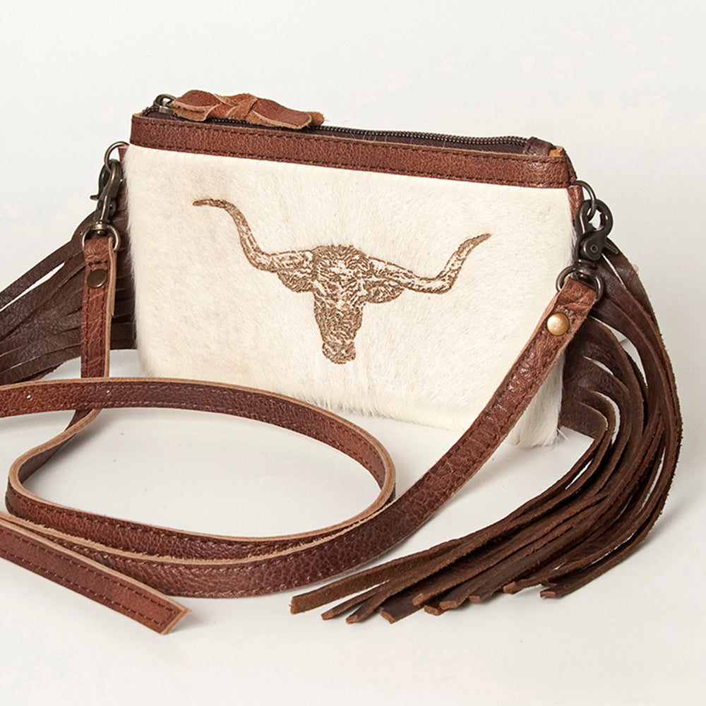 American Darling Small Crossbody Hair On Genuine Leather Women Bag Western Handbag Purse