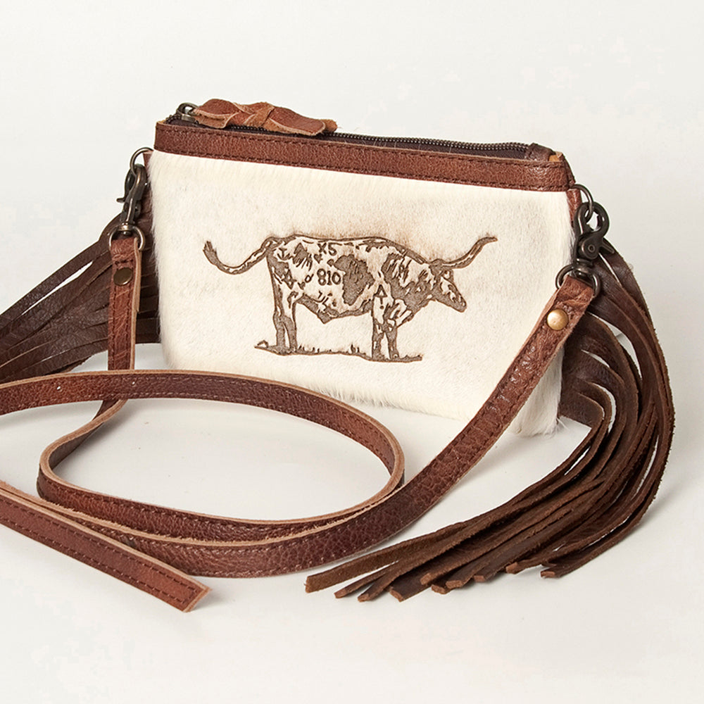 American Darling Small Crossbody Hair On Genuine Leather Women Bag Western Handbag Purse