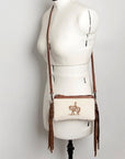 American Darling Small Crossbody Hair On Genuine Leather Women Bag Western Handbag Purse