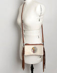 American Darling Small Crossbody Hair On Genuine Leather Women Bag Western Handbag Purse