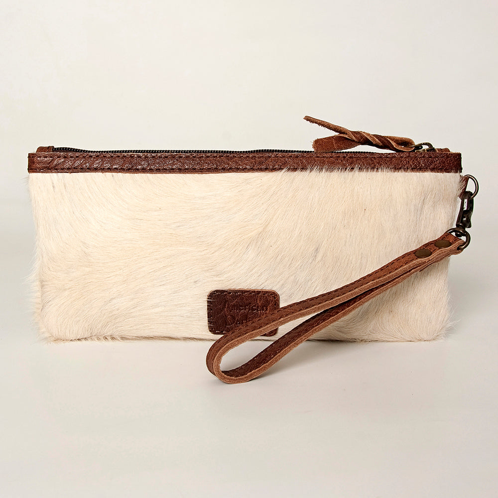 American Darling Wristlet Hair on Genuine Leather Western Women Bag | Handbag Purse | Women Wristlet | Wristlet Wristlet | Travel Wristlet | Leather Wristlet | Clutch Wristlet