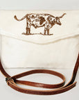 American Darling ADBGS178X Envelope Hair-On Genuine Leather Women Bag Western Handbag Purse