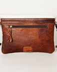 American Darling ADBGS178X Envelope Hair-On Genuine Leather Women Bag Western Handbag Purse