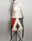 American Darling Saddle Blanket Genuine Leather Women Bag Western Handbag Purse