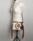 American Darling ADBG932 Crossbody Hair-On Genuine Leather Women Bag Western Handbag Purse