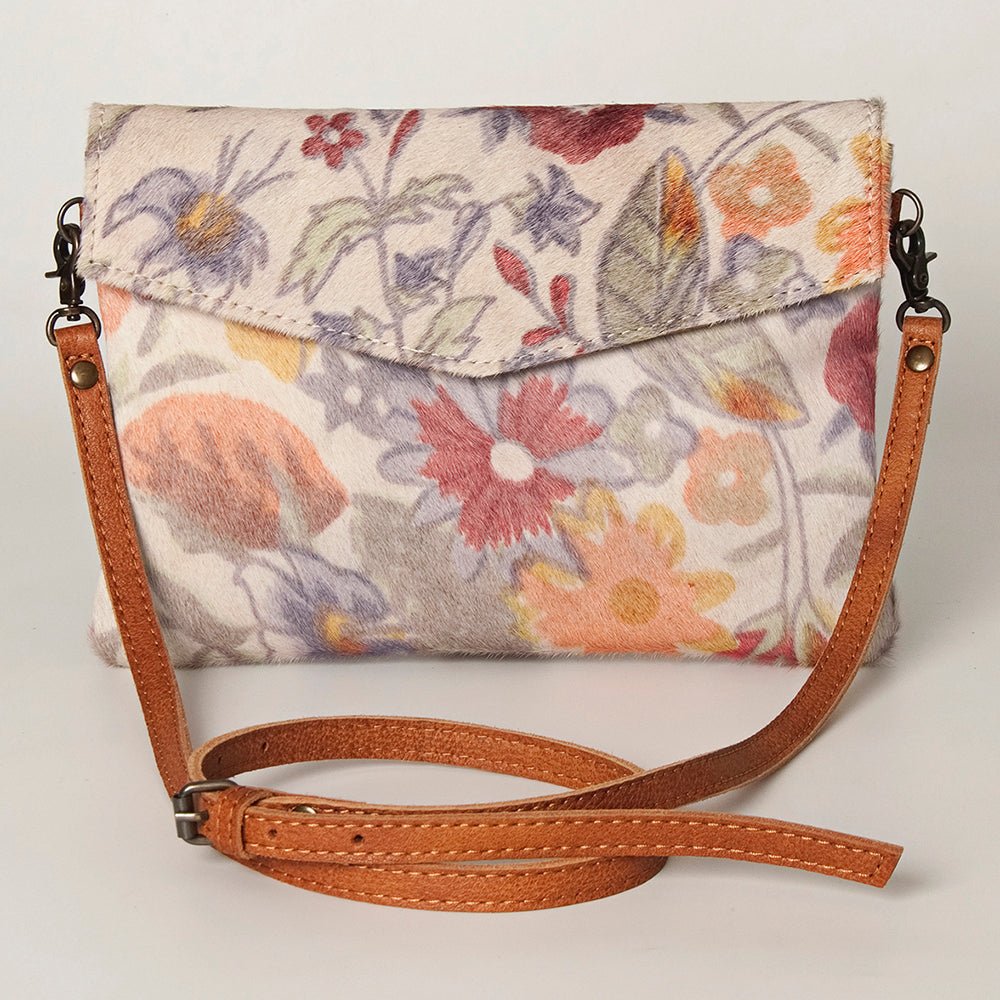 American Darling Women's Envelope Bag Western Hair-On Genuine Leather Handbag