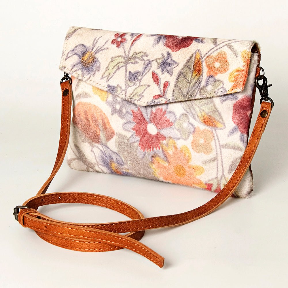 American Darling Women's Envelope Bag Western Hair-On Genuine Leather Handbag