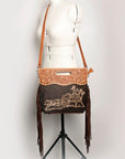 American Darling Clutch Hand Tooled Hair on Genuine Leather Western Women Bag Handbag Purse | Purses for Cute