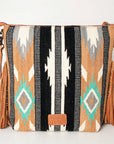 American Darling Signature Crossbody Hand Tooled Saddle Blanket Genuine Leather Women Bag Western Handbag Purse