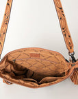 American Darling Signature Crossbody Hand Tooled Saddle Blanket Genuine Leather Women Bag Western Handbag Purse