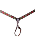 BAR H EQUINE Western Horse Genuine Leather Tack Set Dark Brown