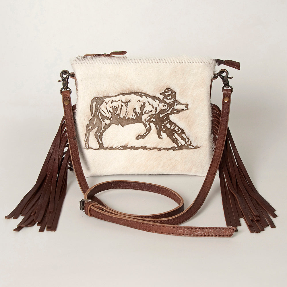 American Darling Small Crossbody Genuine Leather women bag western handbag purse