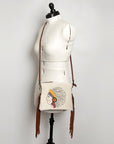 American Darling Small Crossbody Genuine Leather women bag western handbag purse