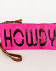 American Darling Wristlet Hair on Genuine Leather Western Women Bag | Handbag Purse | Women Wristlet | Wristlet Wristlet | Travel Wristlet | Leather Wristlet | Clutch Wristlet