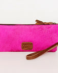 American Darling Wristlet Hair on Genuine Leather Western Women Bag | Handbag Purse | Women Wristlet | Wristlet Wristlet | Travel Wristlet | Leather Wristlet | Clutch Wristlet
